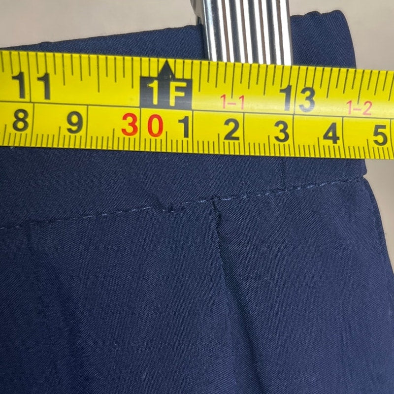 Vintage Lily's Of Beverly Hills Navy Blue Size 10 Flair