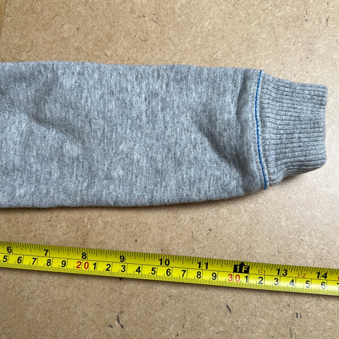 Mini Boden Gray Sweater Size 7-8Y "Awesome" Logo