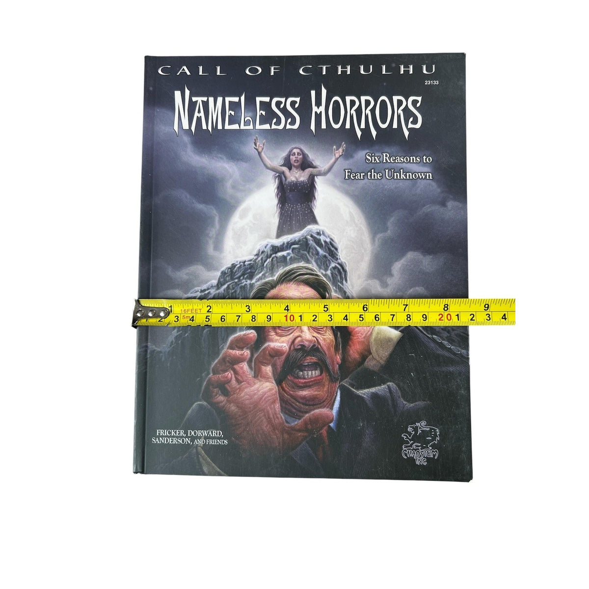 Call Of Cthulhu Nameless Horrors Chaosium Black Horror RPG Hardcover Fricker