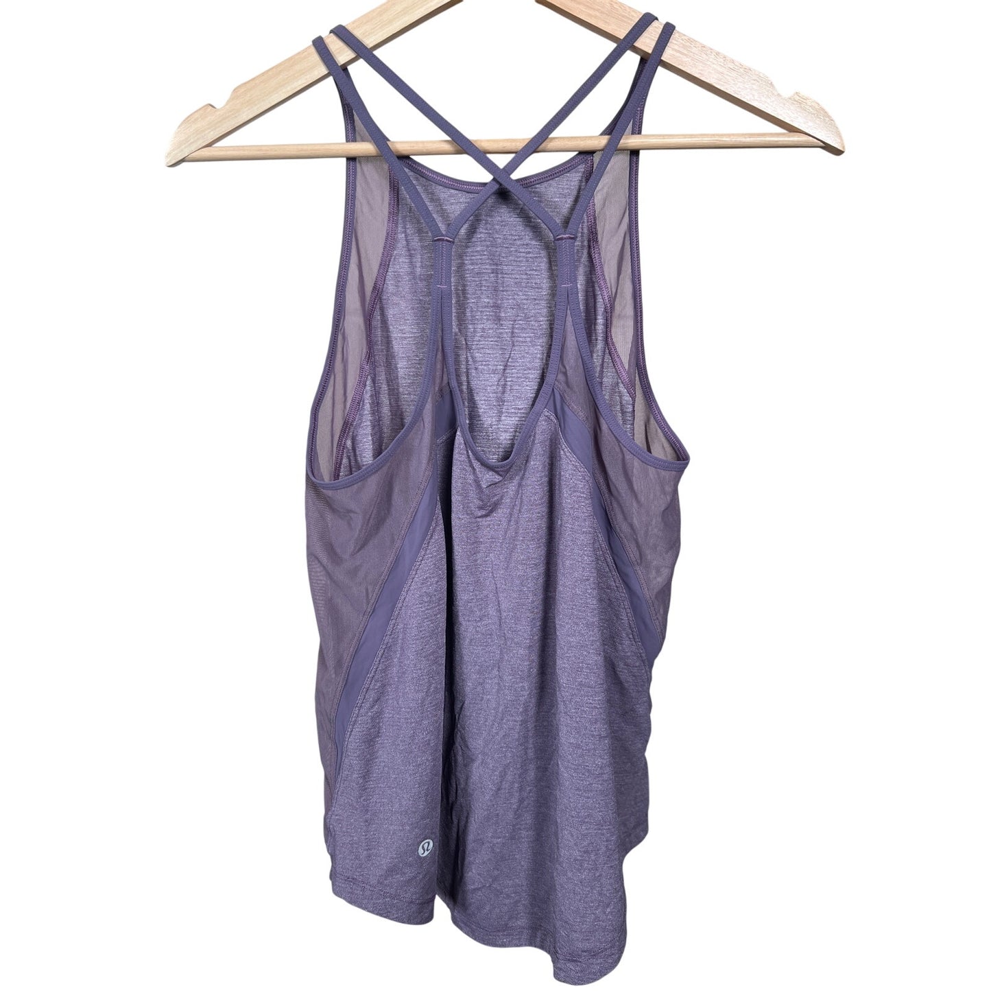 Lululemon Womens Purple Tank Top Strappy *Dimensions In Picture*