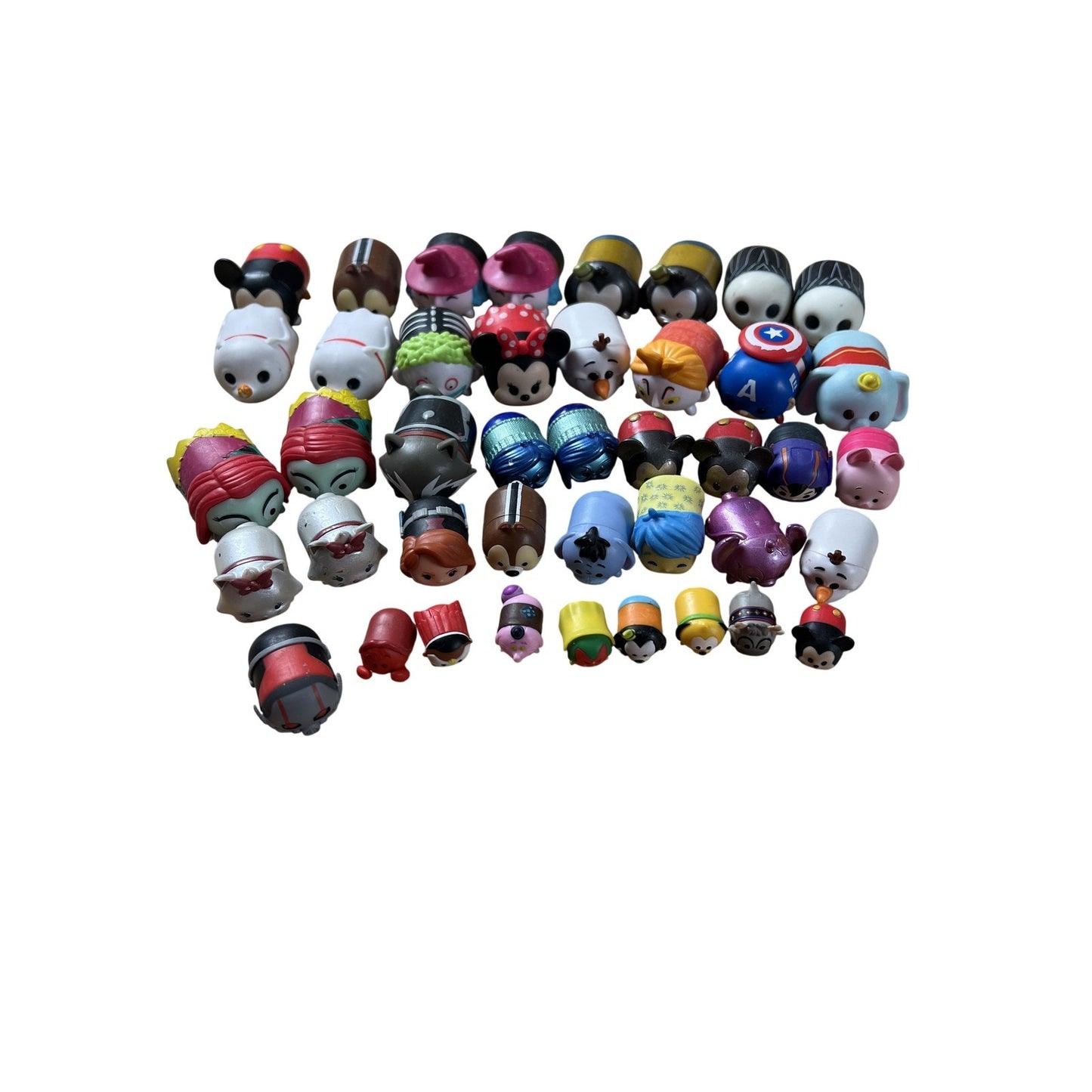 Disney Tsum Tsum Mini Figures Multicolor Small Stackable Collectible Set