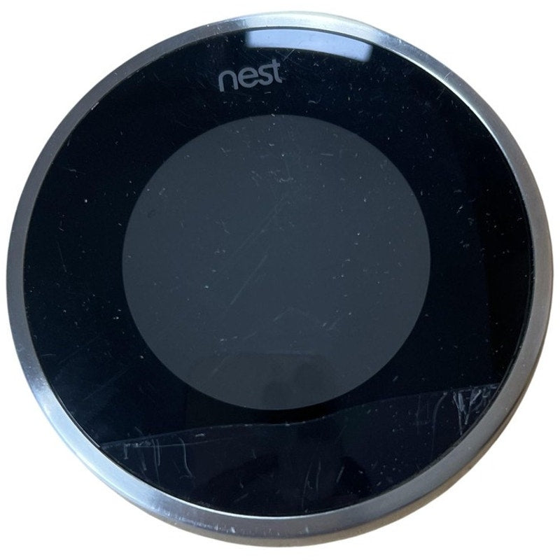 Nest Thermostat Round Smart WiFi Silver Display Unit Only Made In China