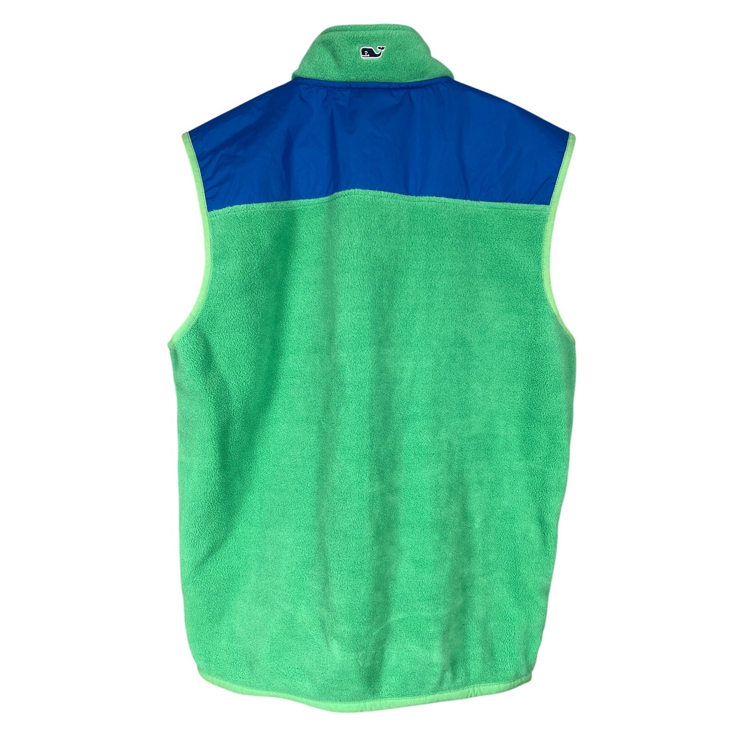 Vineyard Vines Medium Green Vest Fleece Pocketed