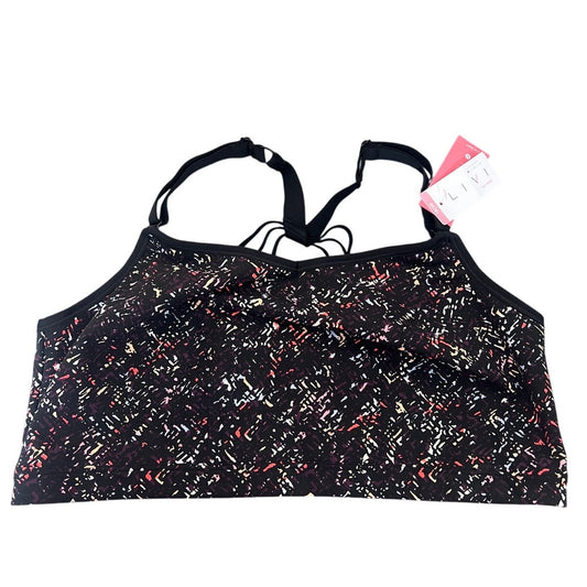 Livi Active Non Molded No Wire Multicolored Sports Bra Women's size 18/20