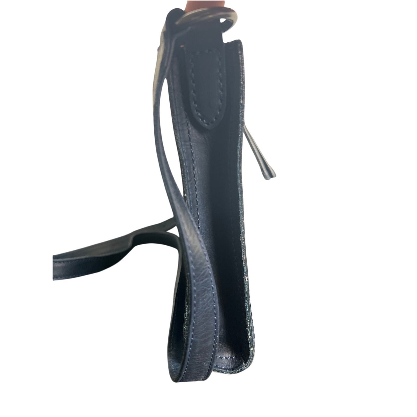 Frye Melissa Leather Crossbody In Blue