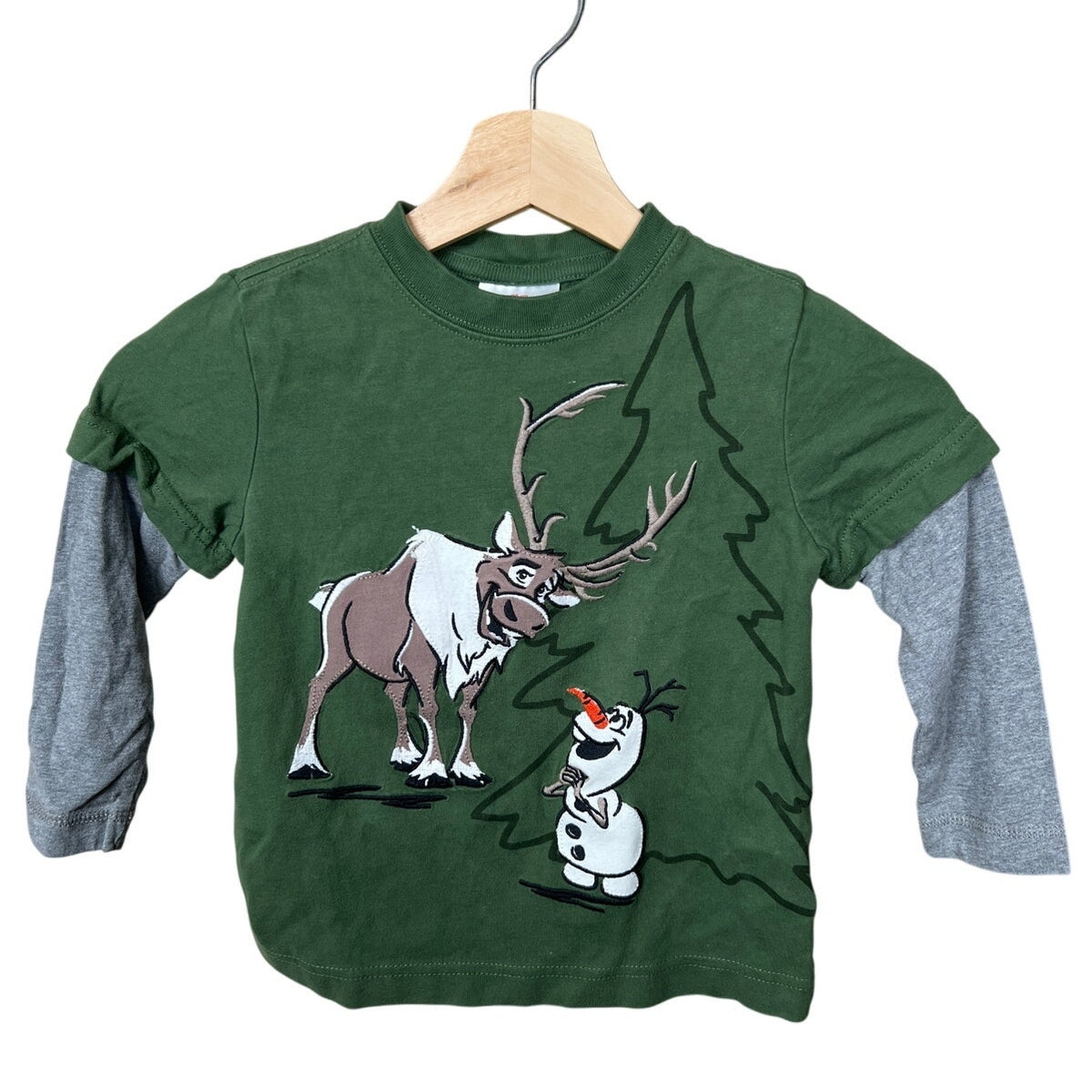 Hanna Anderson Disney Collection 100% Cotton Frozen Long Sleeve Size 90CM