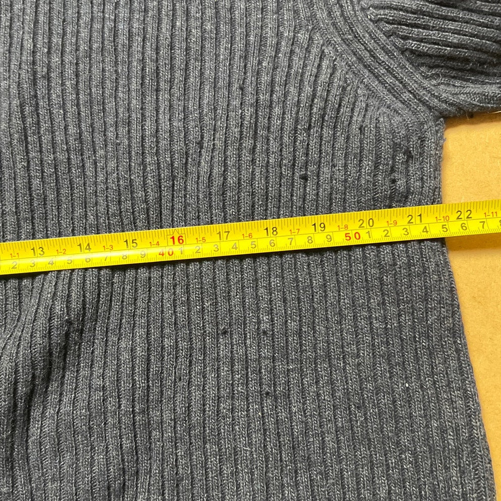 Hammer Made Blue  Marietta 1/4 Zip Sweater Size XL