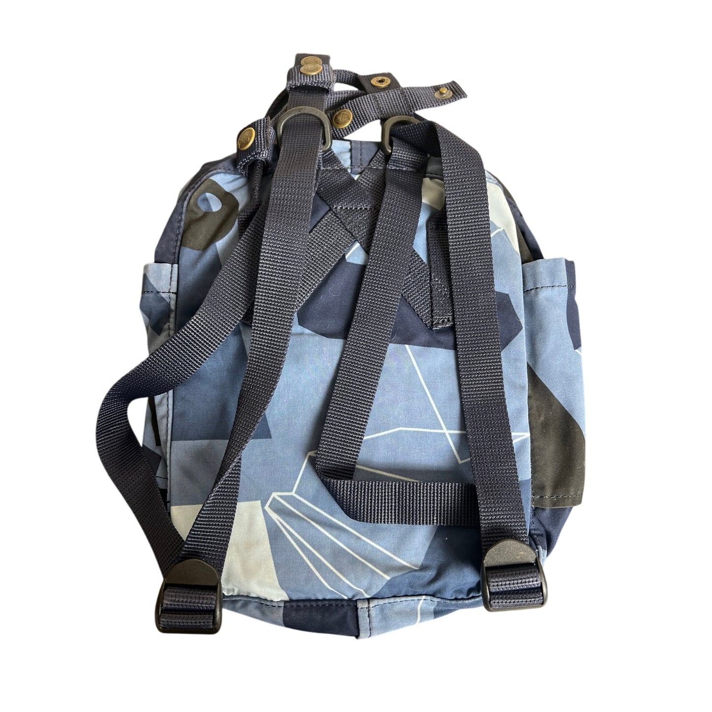 Fjall Raven Kanken Art Mini Bag Backpack Blue Object Print