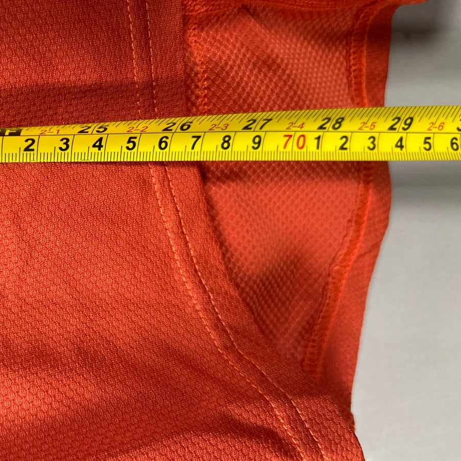 Novara Size Large Cycling Short Sleeve Active Jersey Shirt Orange Men’s