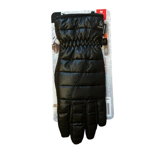 NWT Head Womens Black Medium Waterproof Hybrid Gloves Touchscreen Compatible