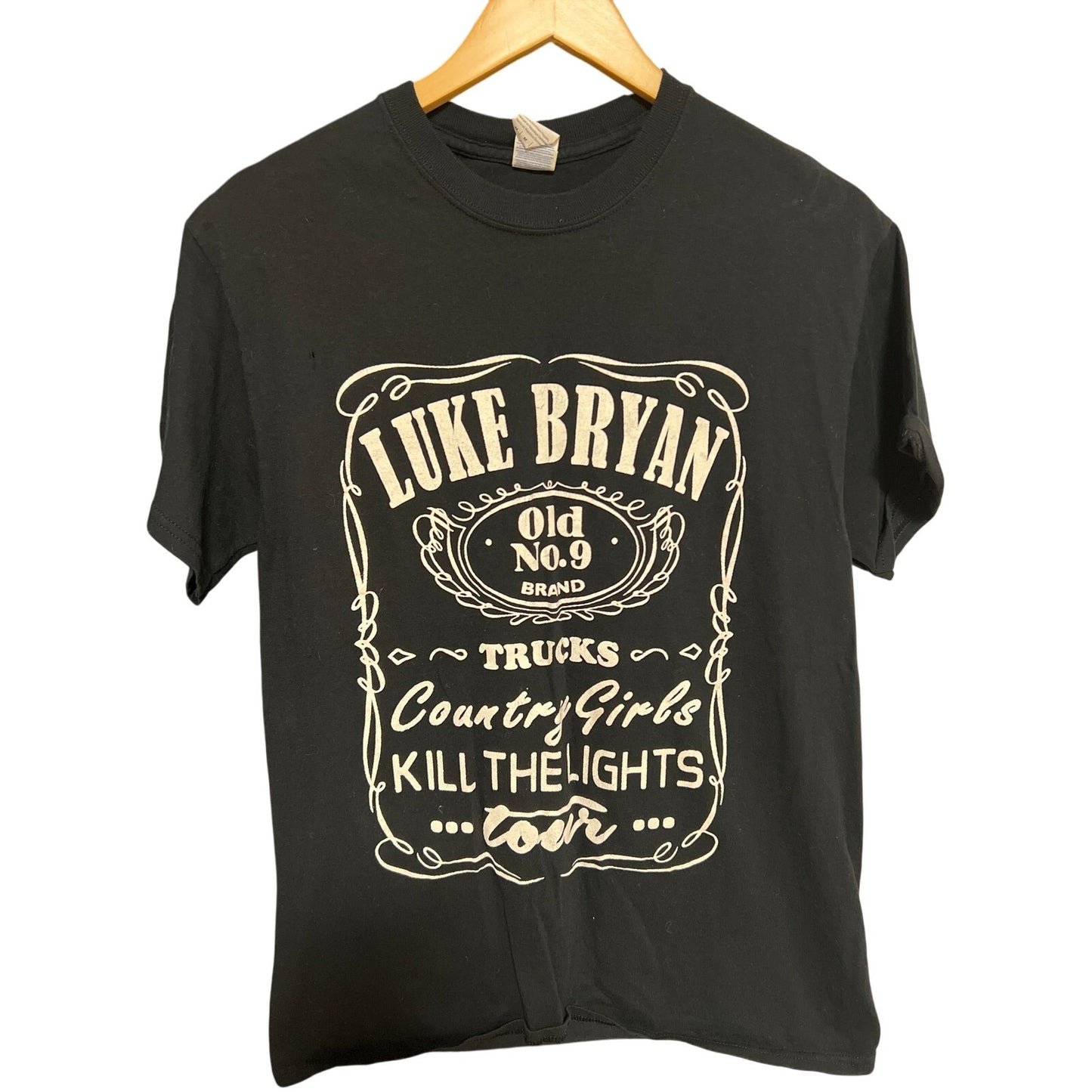 Luke Bryan Kill The Lights Tour 2016 Band T Shirt Medium