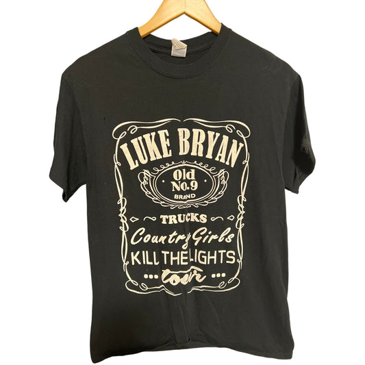 Luke Bryan Kill The Lights Tour 2016 Band T Shirt Medium