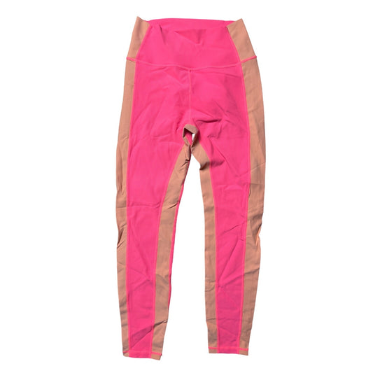 Wilo Australian Brand Women's Ankle Leggings Active Pink / Ging Size M