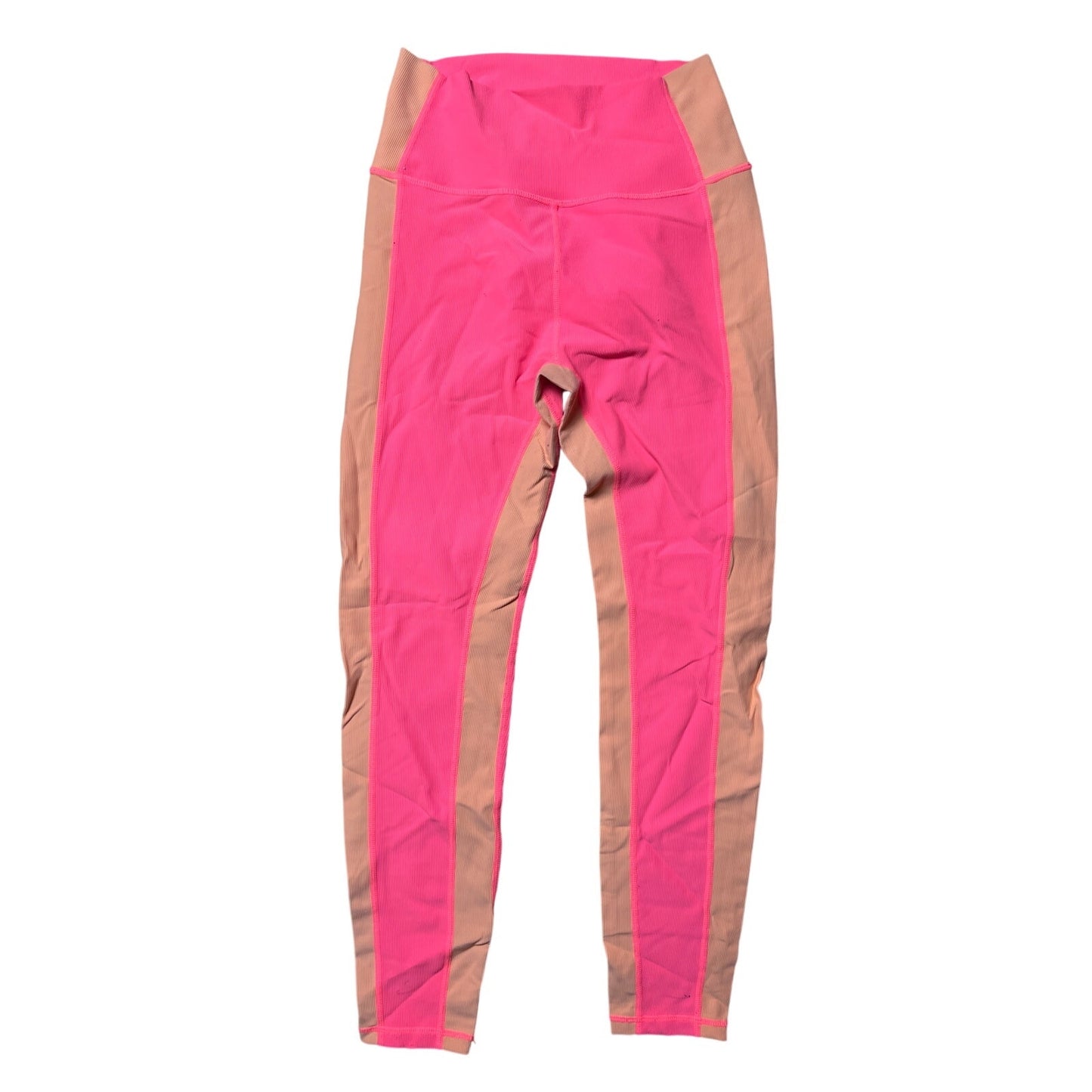 Wilo Australian Brand Women's Ankle Leggings Active Pink / Ging Size M