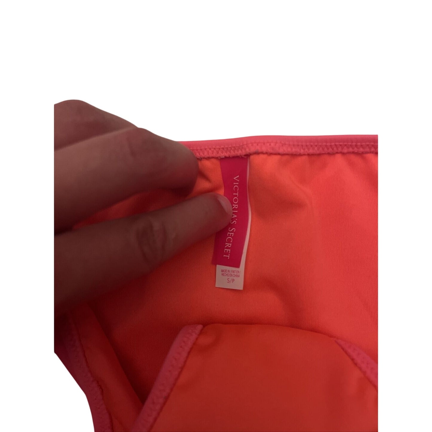 Victoria's Victoria Secret Bikini Bottom PINK Small S Color Pink - EUC