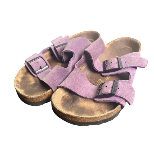 Ladies Birkenstock Purple Sandals Size 4.5