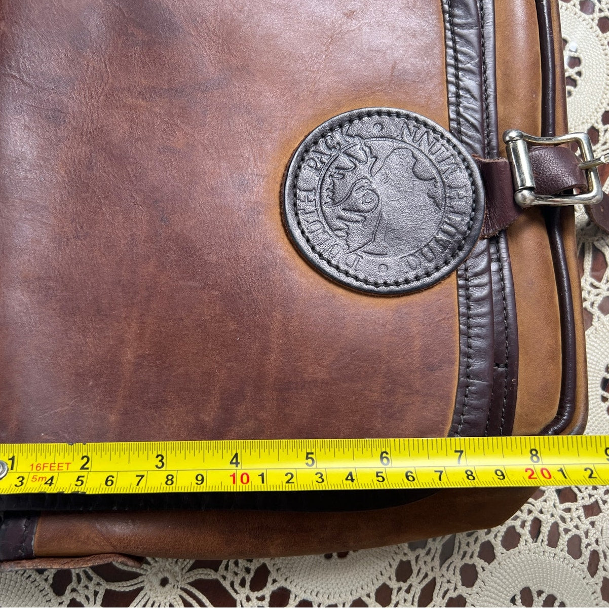 Duluth Pack Bison Leather Mini Haversack Purse