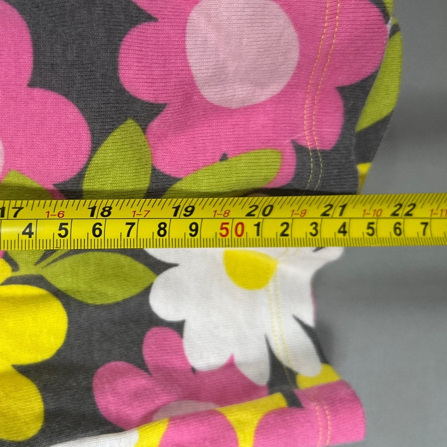 Mini Boden Girls Floral and Striped Long Sleeve Size 13-14Y