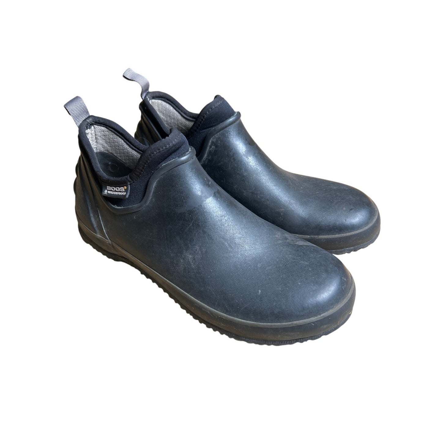 Men’s Bogs Urban Farmer Waterproof Low Wellies Shoes Black Size 10 Men’s