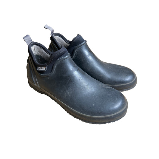 Men’s Bogs Urban Farmer Waterproof Low Wellies Shoes Black Size 10 Men’s