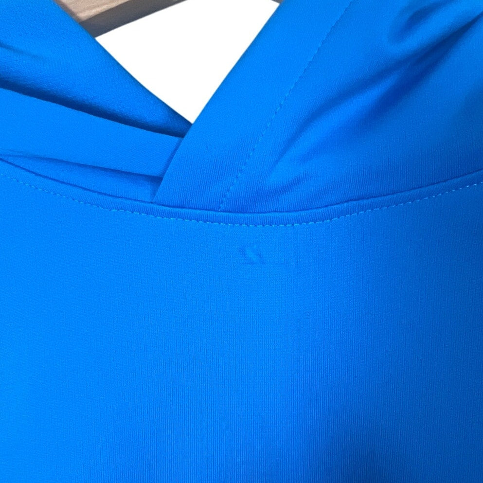 The North Face Blue Pullover Hoodie XL Polyester