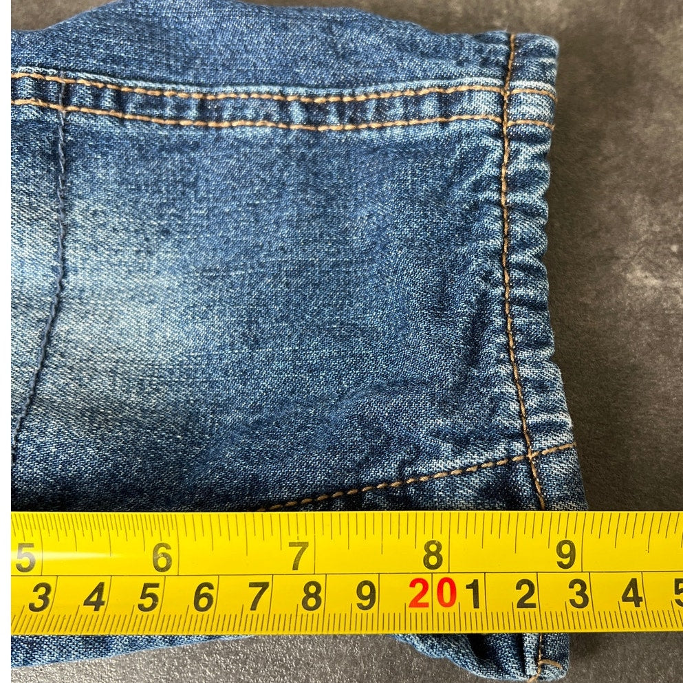 Vintage OshKosh Flannel Lined Denim Overalls 12M