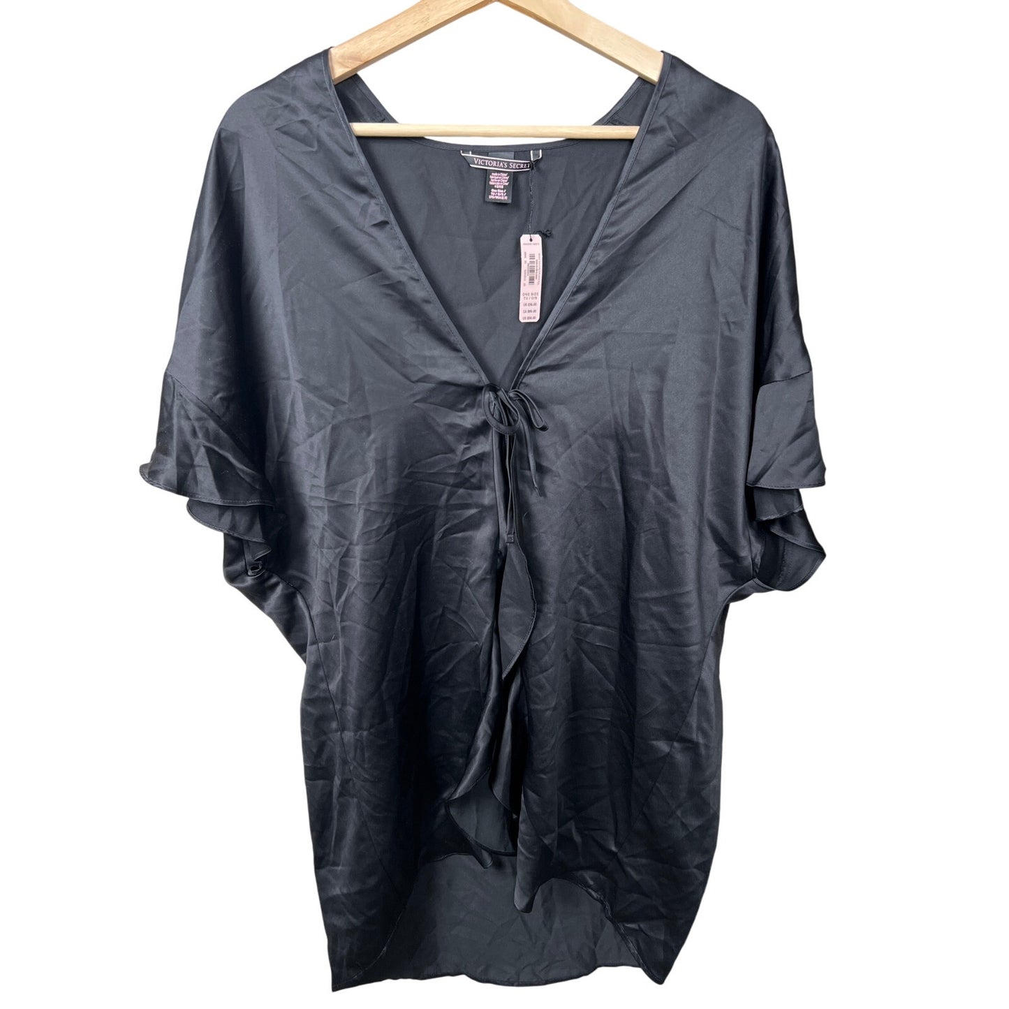 Victoria Secret NWT One Size Flutter Sleeve Robe Kimono Wrap