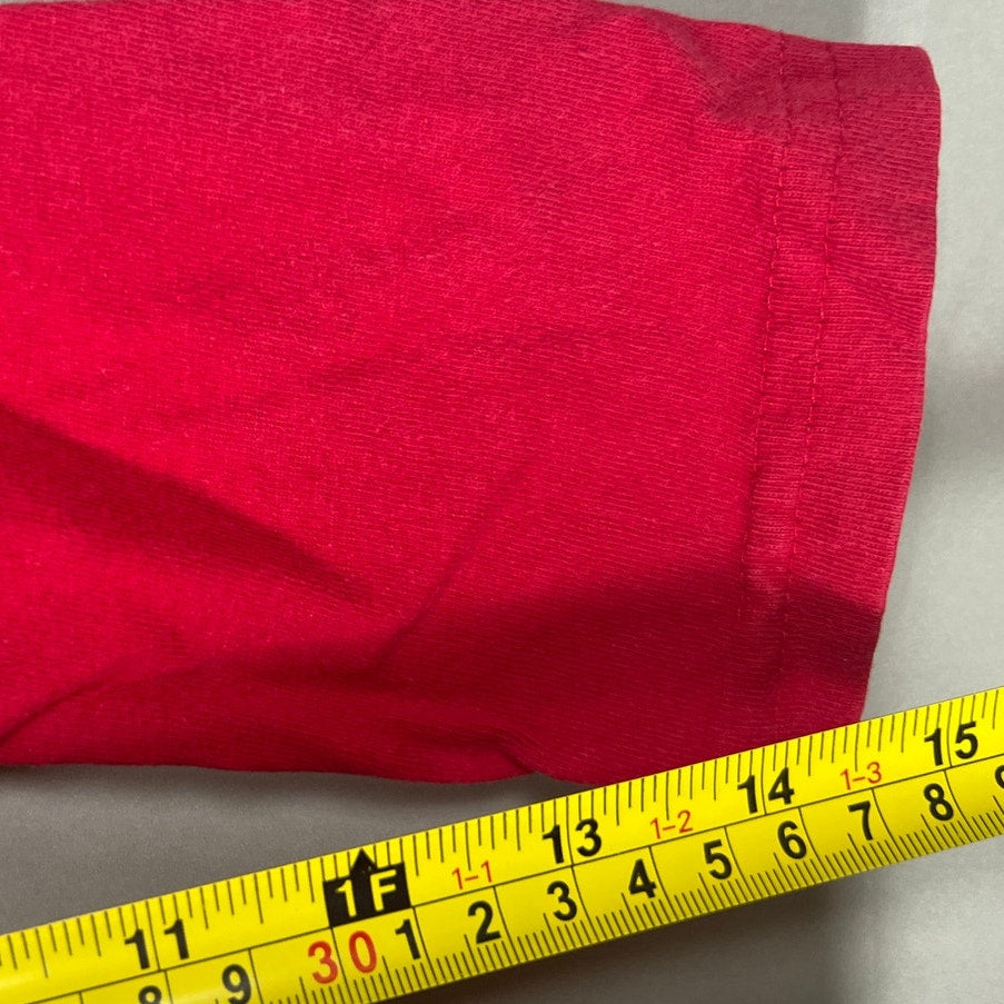 2008 New Super Mario Bros Nintendo Red Long Sleeve Large Kids