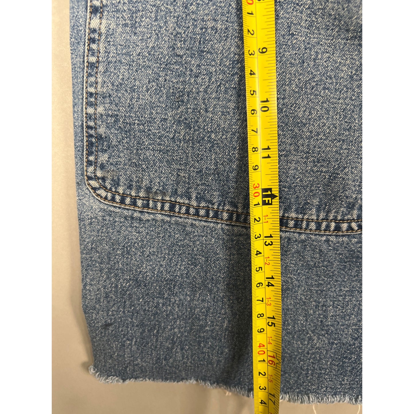 Levi's Silvertab Reworked Skirt Size 30 100% Cotton Denim