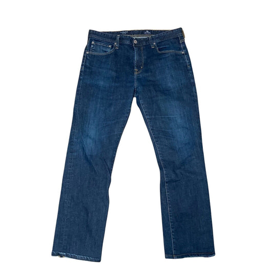 AG ADRIANO GOLDSCHMIED Graduate Tailored Leg 34x29 Zip Fly Dark Wash Men Jeans