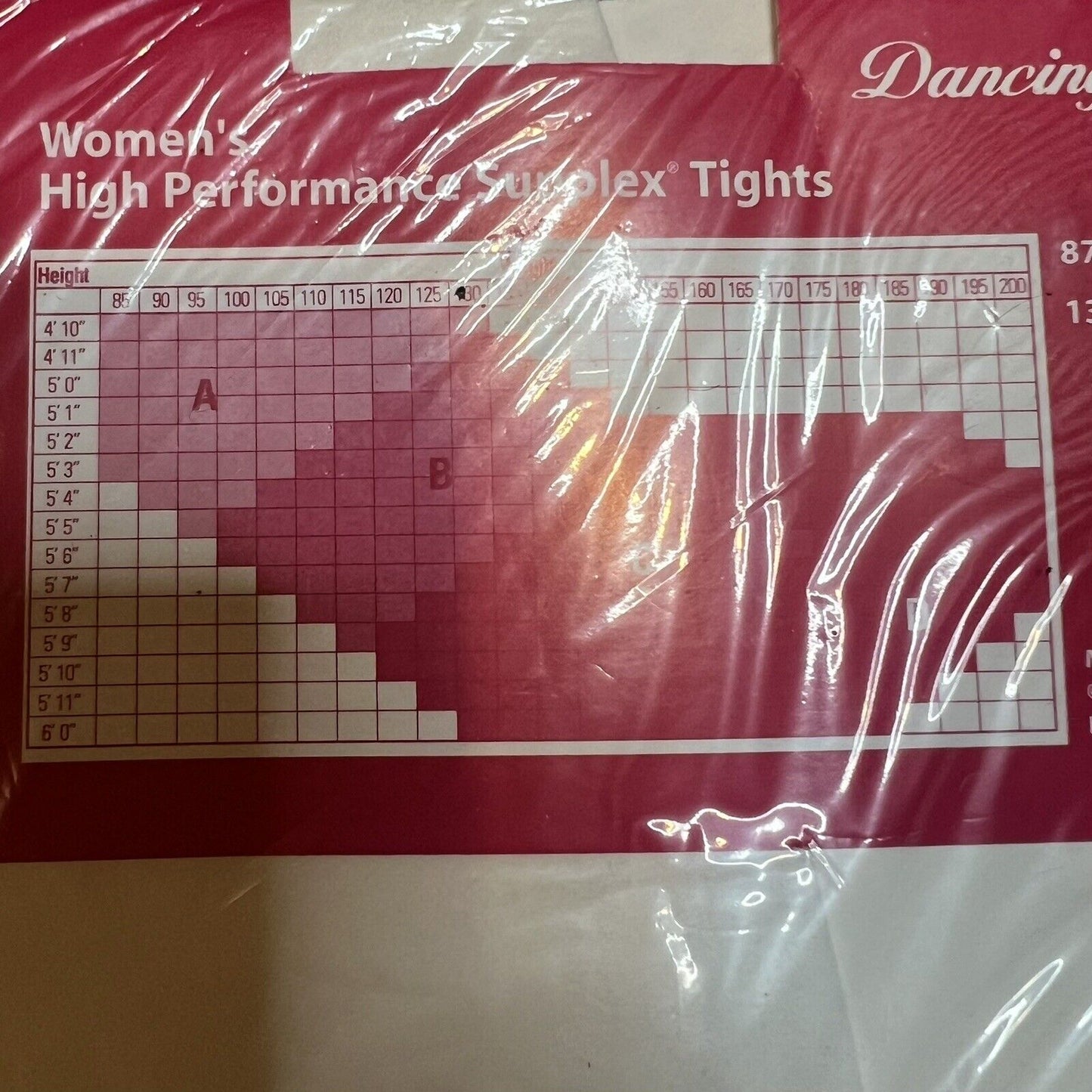 NEW Dancing Fair Women's Ultimate Performance Tights 810 White Size A