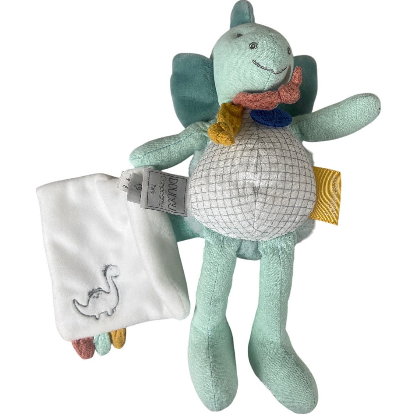 Doudou et Campagnie Calinosaure Dino Doll Plush