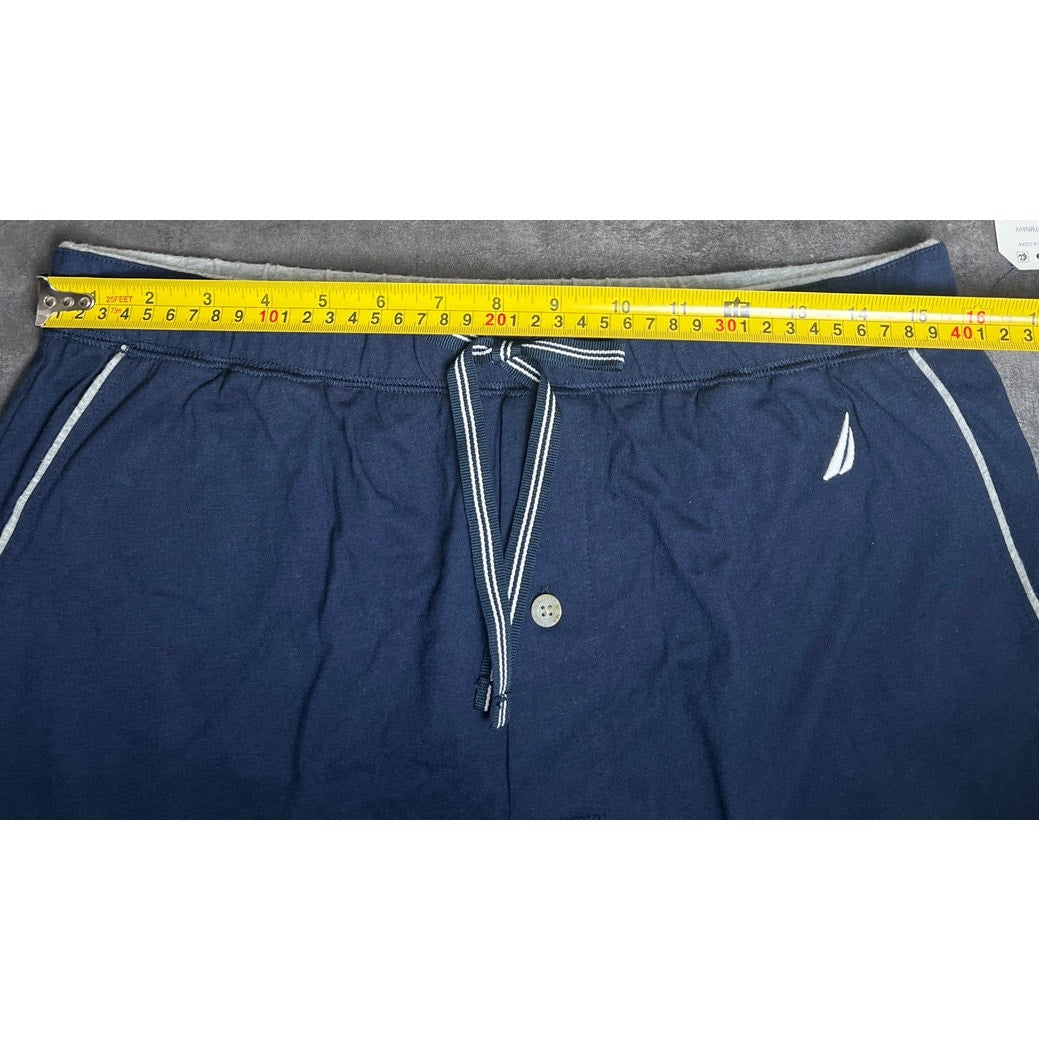 Nautica Anchor Navy Blue Sleepwear NWT Sweats Medium