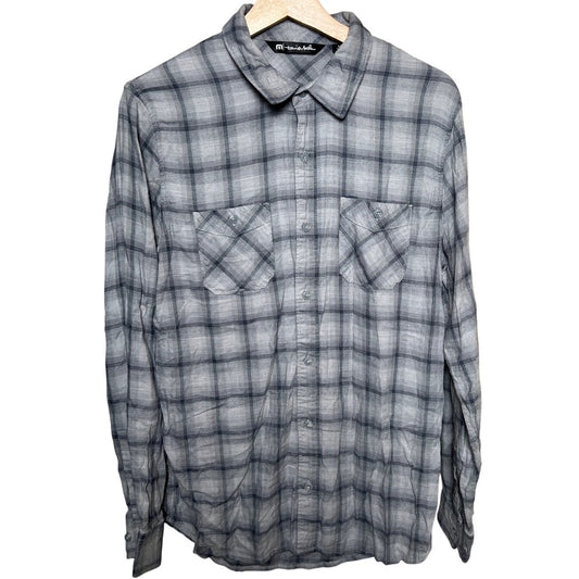 Travis Mathew Men's Plaid Flannel Button Down Long Sleeve Size M