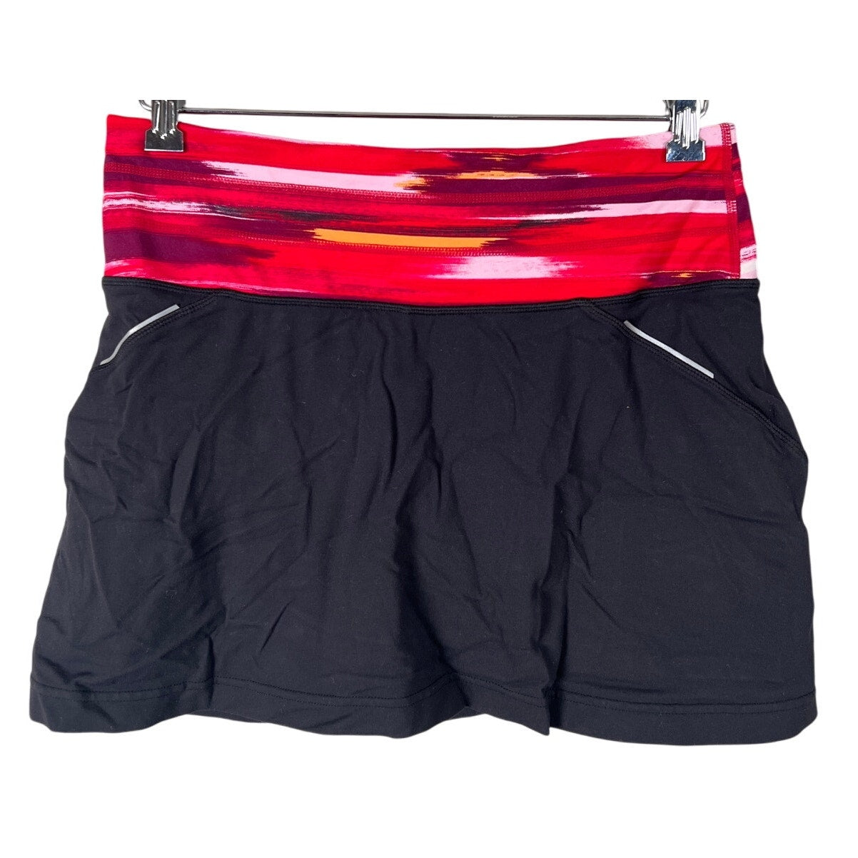 Athleta Size Medium Nylon Red Run Breathable Skort