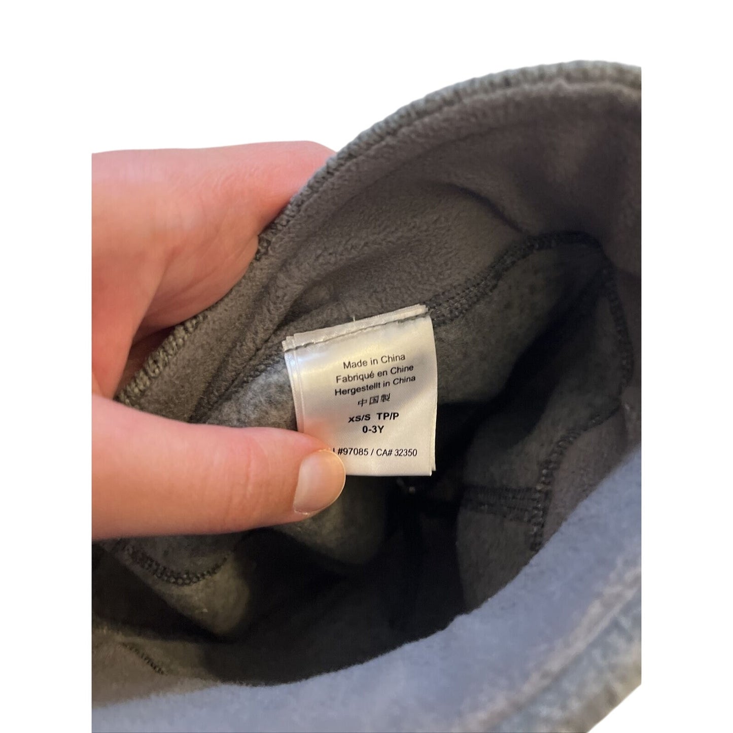 Outdoor Research kids' Longhouse Hat Cap XS / S Pewter - NWT