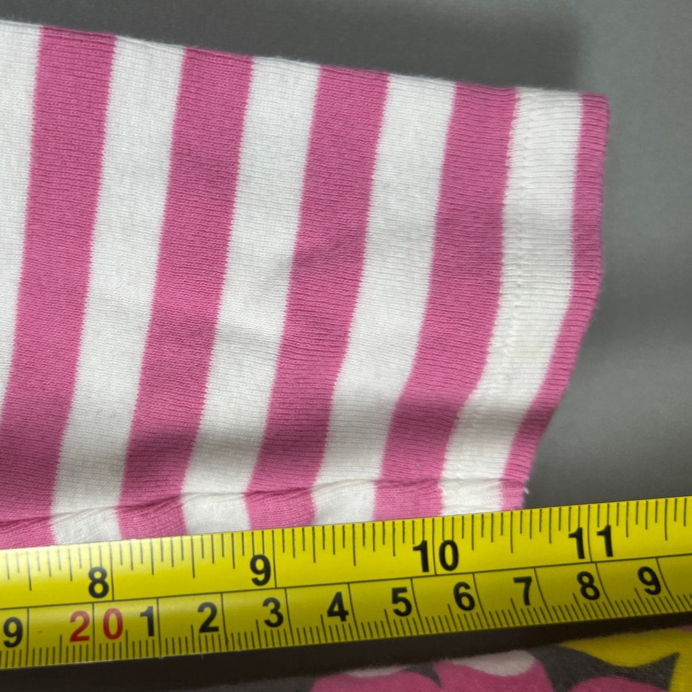 Mini Boden Girls Floral and Striped Long Sleeve Size 13-14Y