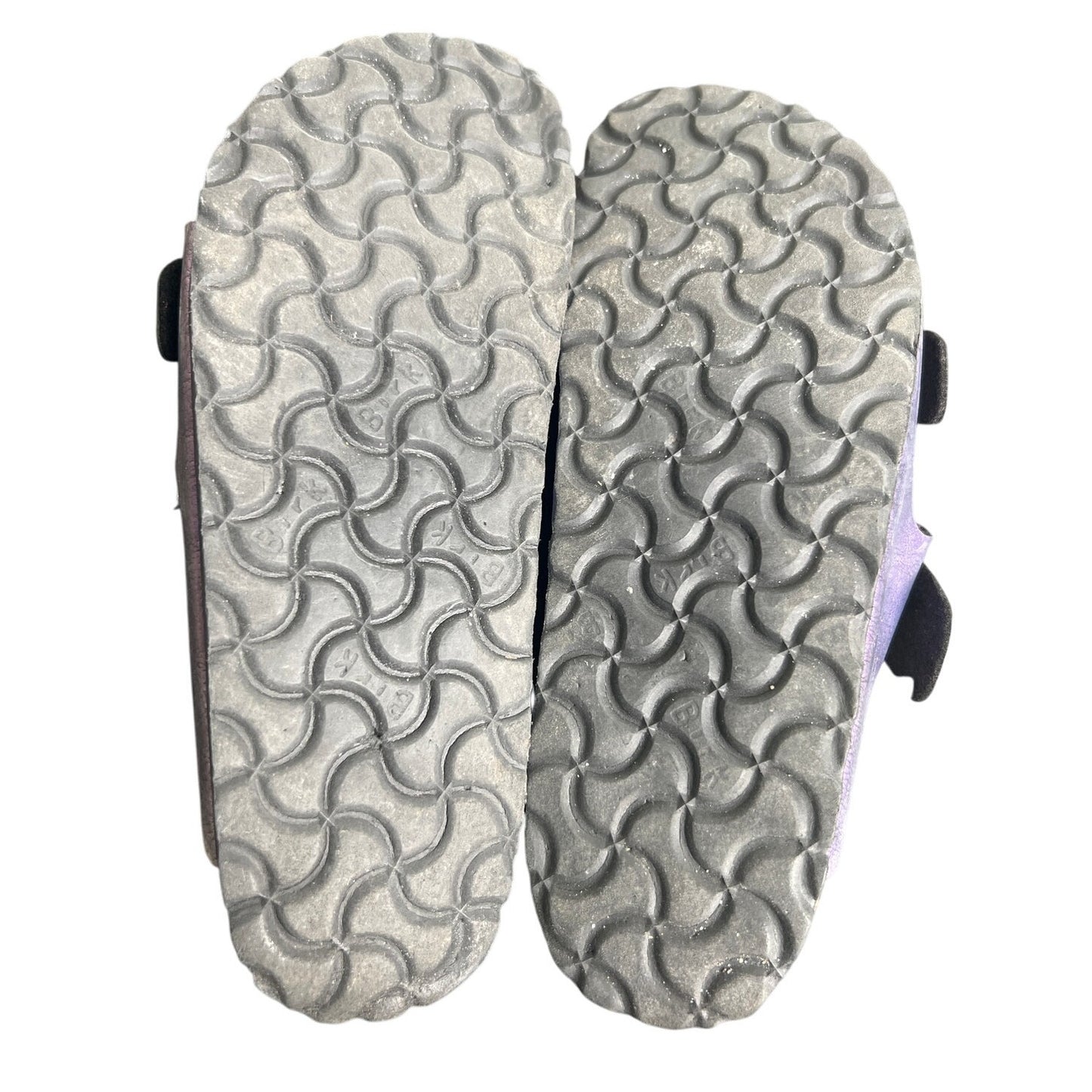 Birkenstock Metallic Purple 2 Strap Soft footbed Sandal Women's 5.5