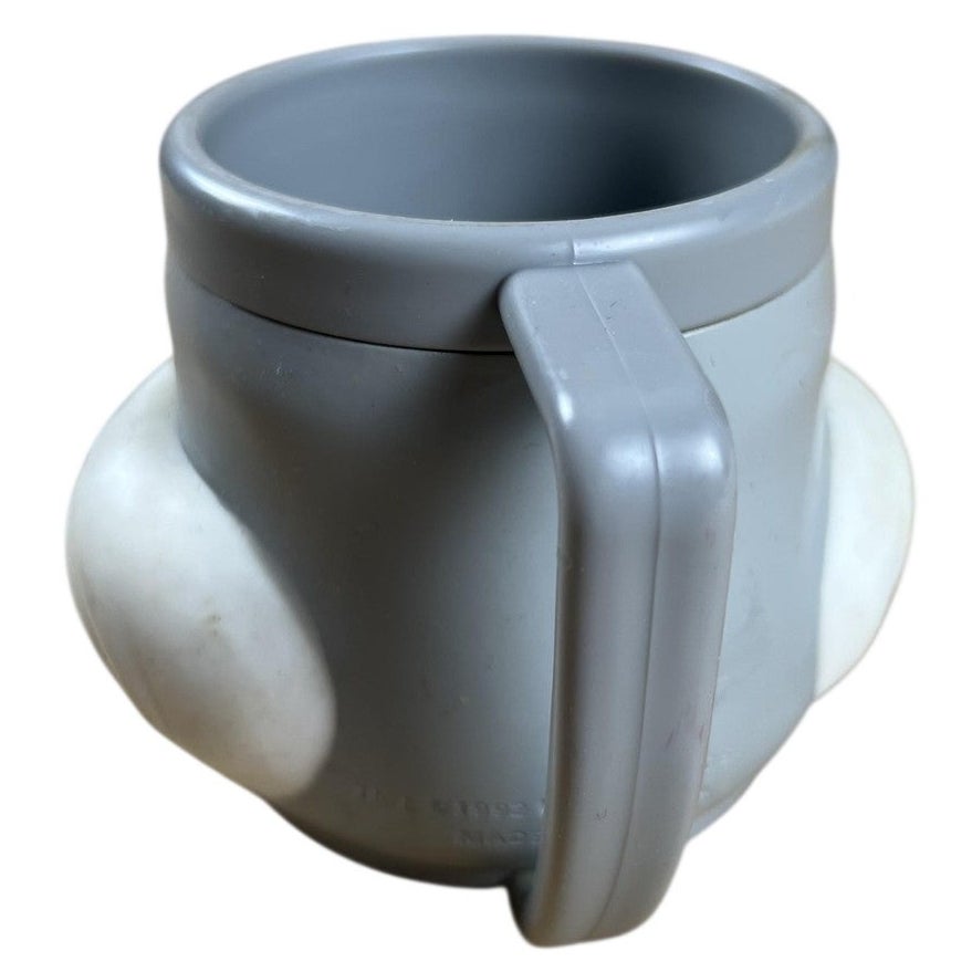 McDonald's Bugs Bunny Character Mug Gray 1992 Promotional Partners Made In China