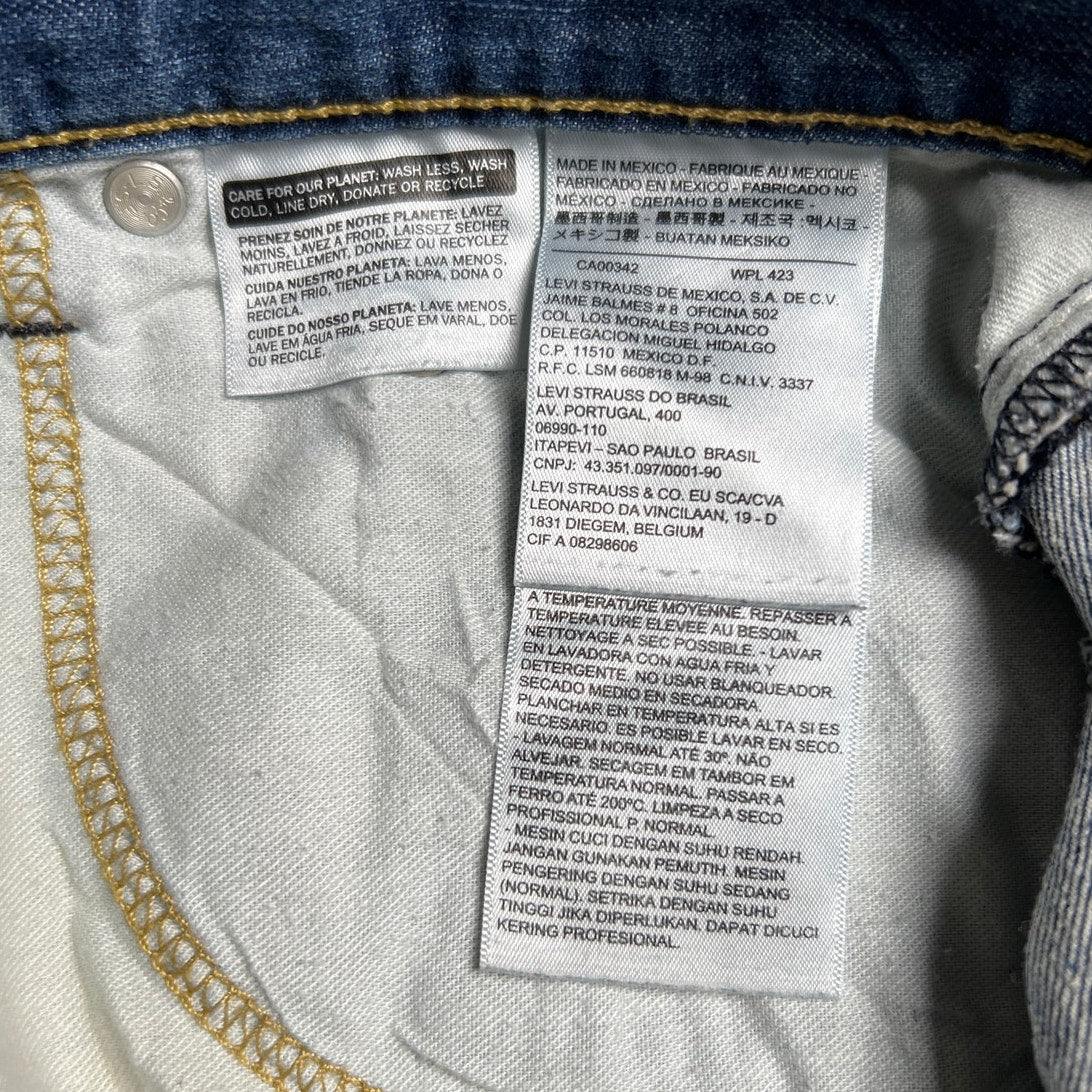 Levi Strauss & Co Straight Fit Blue Jean Size W34|L32