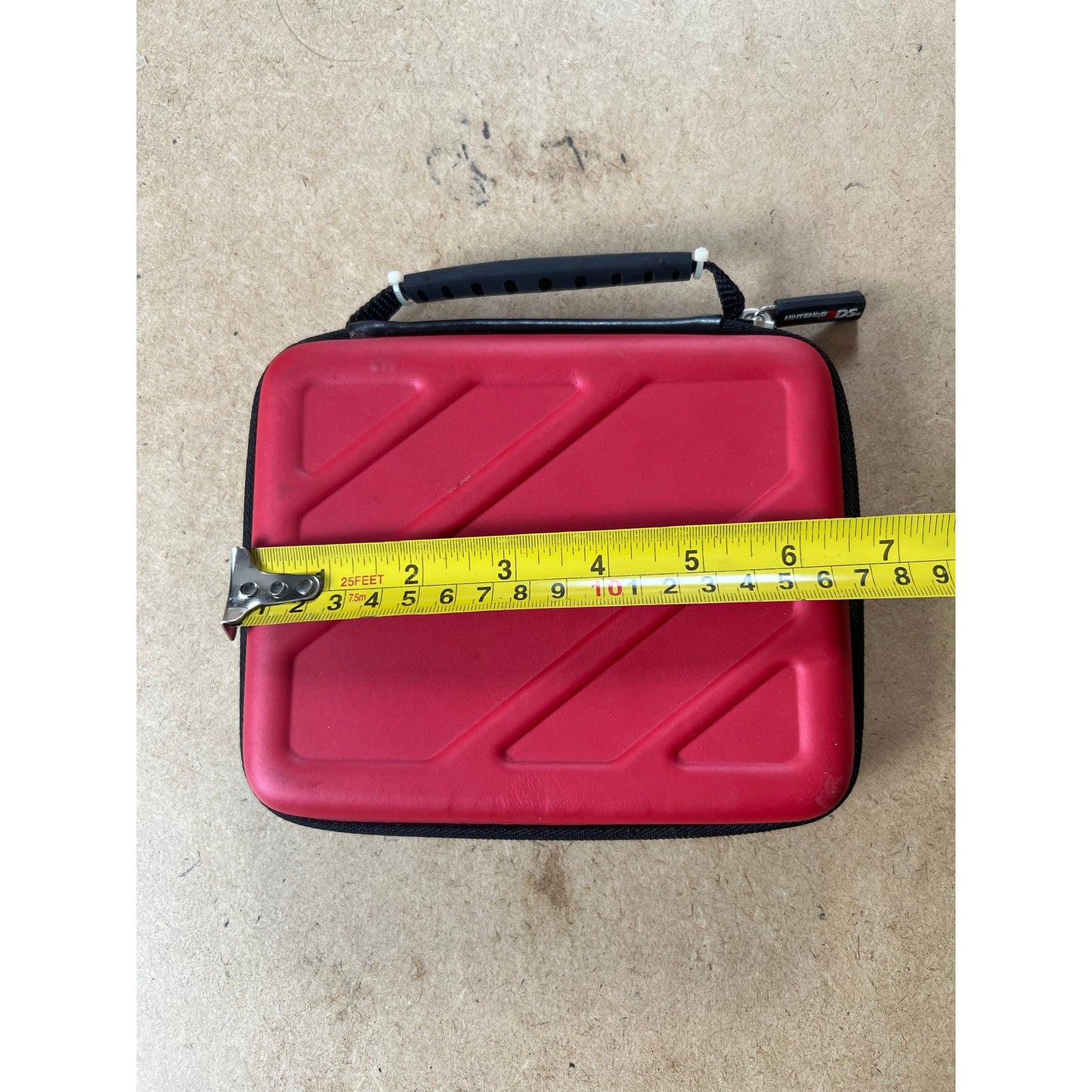 R.D.S. Industries Inc. Red Hard Shell Padded Carrying Case For Nintendo 3DS