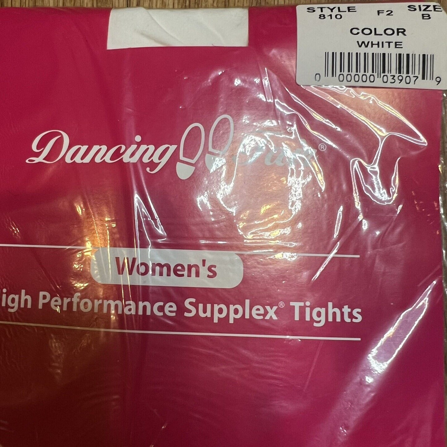 NEW Dancing Fair Women's Ultimate Performance Tights 810 White Size B