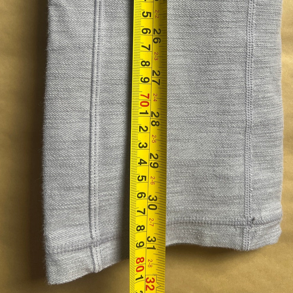 Lululemon Size 4 Women's Ride On Crop Activewear Pants Gray