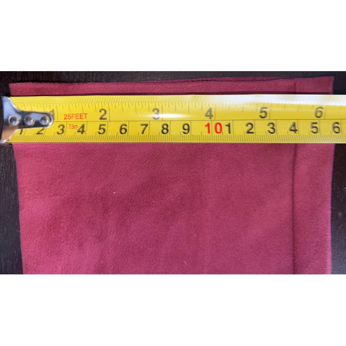 David Lerner NY Medium Micro Suede Leggings Stretch Burgundy