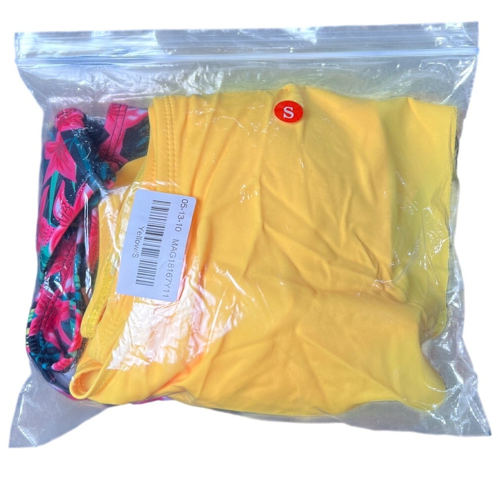 NWT Terra Of Heaven Alice Floral Bikini Set Women Size S