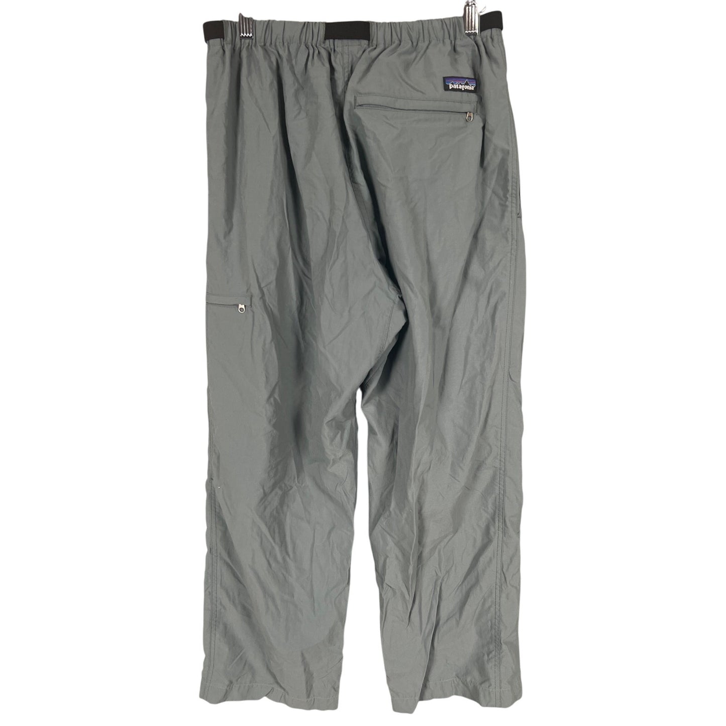 Patagonia Medium 100% Nylon Gray Hiking Pants Worn Wear