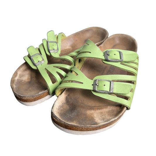 Birkenstock Green Women's Sandals Size 36