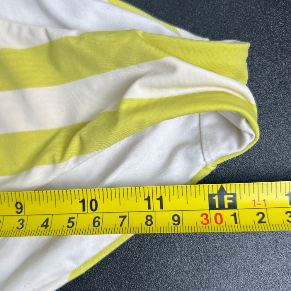 Dippin’ Daisy’s High Waisted Bikini Set Citrus Stripes Size L