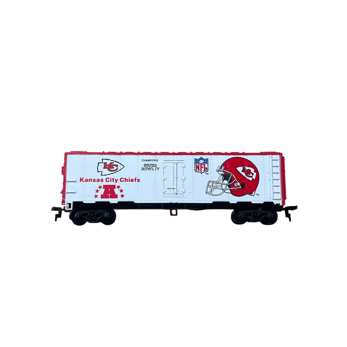 Mantua NFL Super Bowl Express Kansas City Chiefs Train Car HO
