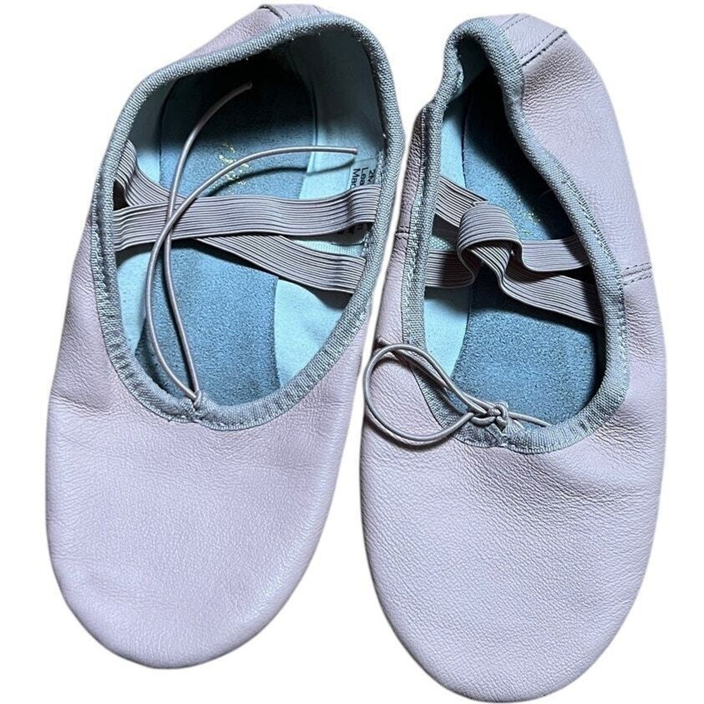 Ballet Pink Flat Leather 2ML/215MM (SIZE 8.5) Dance Shoe